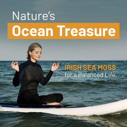 Irish Sea Moss Tablets 6000mg High Strength | 120 Vegan Tablets (UK Made)