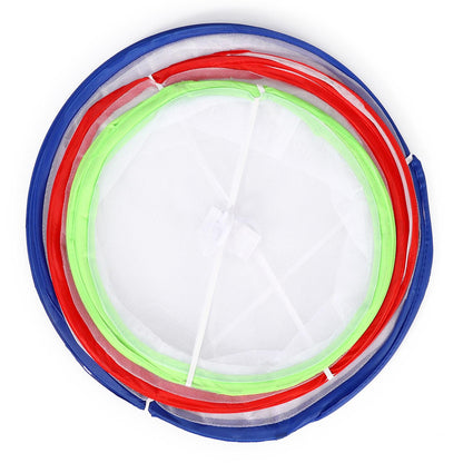Set of 3 Pop-Up Food Covers — Reusable Mesh Bowl & Plate Covers, Collapsible
